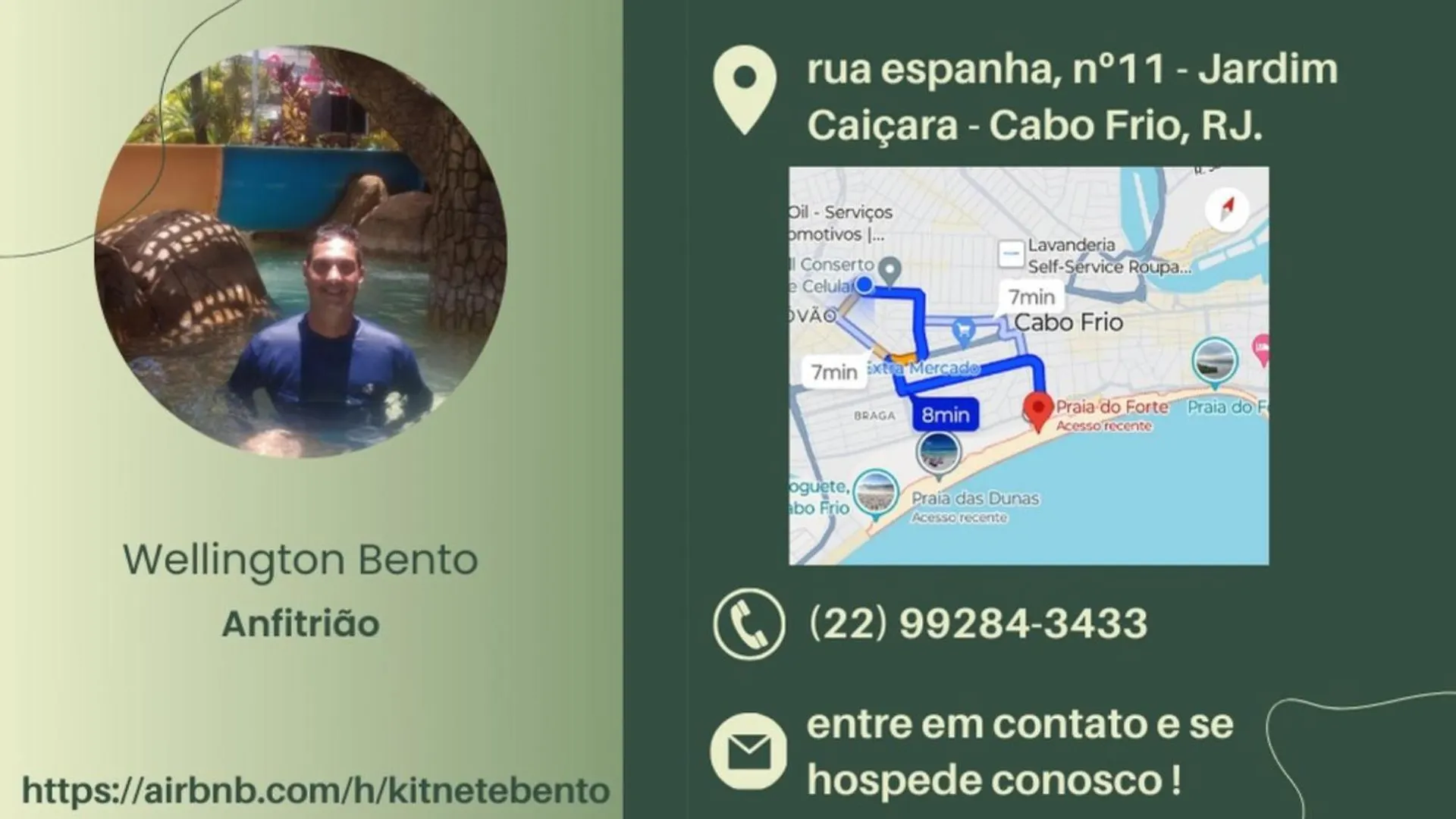 Apartamento Kitnet Bento Cabo Frío Brasil